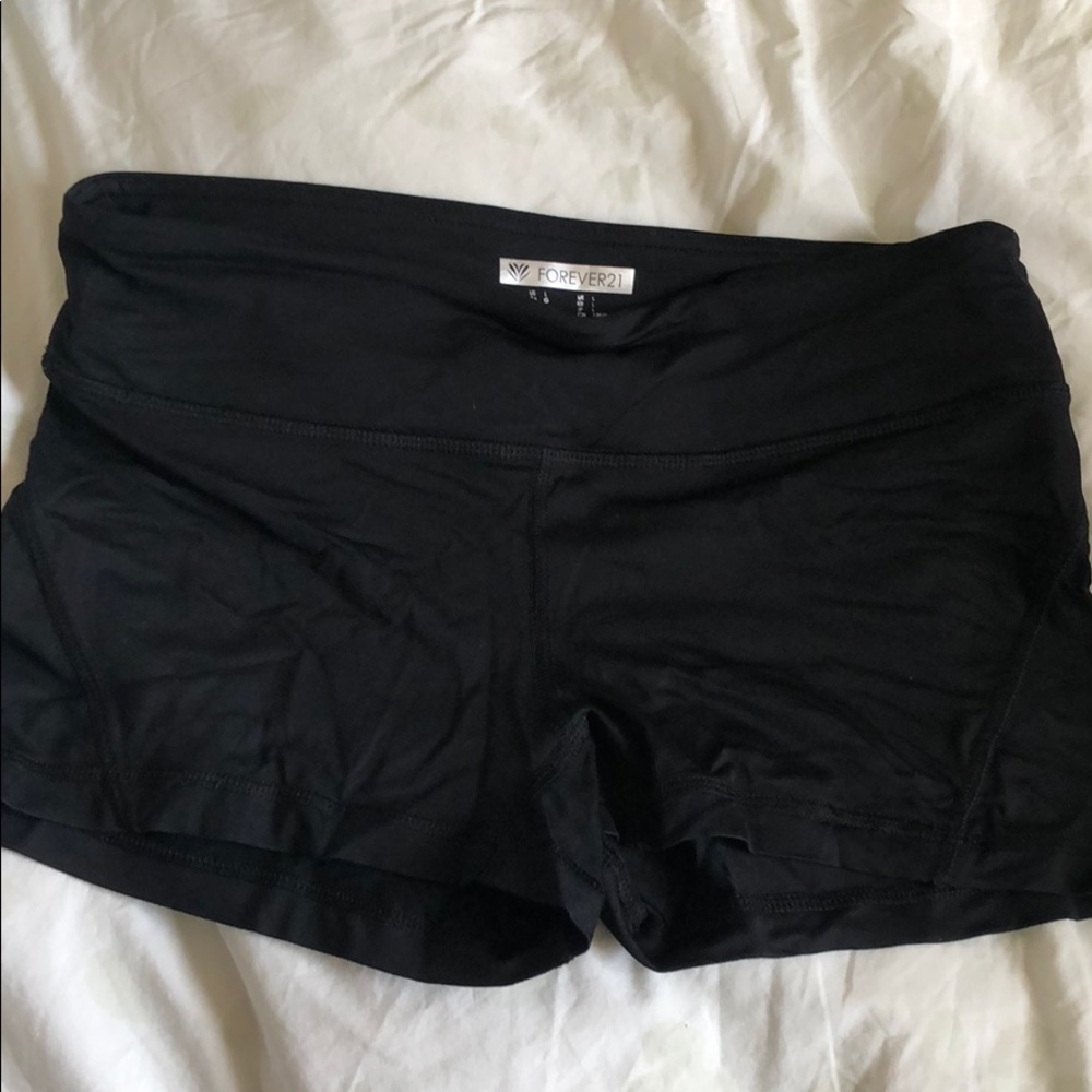 Forever 21 spandex shorts
